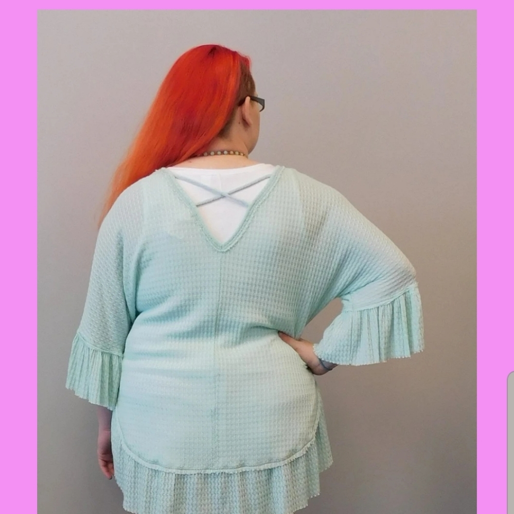 Mint Vback Plus Top - Picture 2 of 2